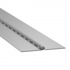 Heavy Duty Zinc Plated Steel Piano Hinge - 76.2mm Wide